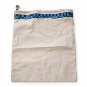 Tory Burch Drawstring DUST BAG Shoes Purse Gold Logo Charm